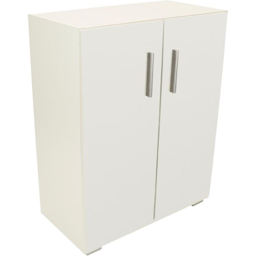 Regál Zavřený Office Rd60-80 Bílý Mat Baumax