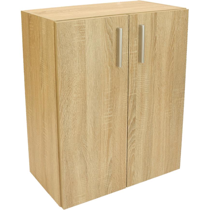 Regál Zavřený Office Rd60-80 Dub Sonoma Baumax