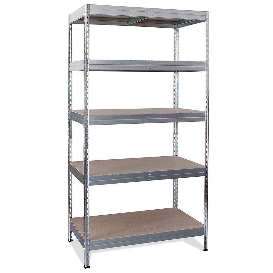 Regál bezšroubový STABIL 175 (180x90x40 cm) Technometal