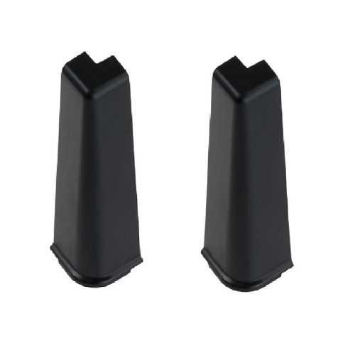 Rohová spojka vnější Hi-Line 90 černá - 2 ks Cezar