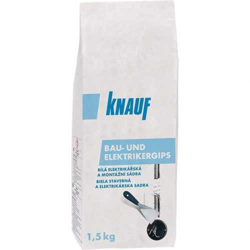 Rychletuhnoucí montážní sádra Knauf Bau- und Elektrikergips bílý 1