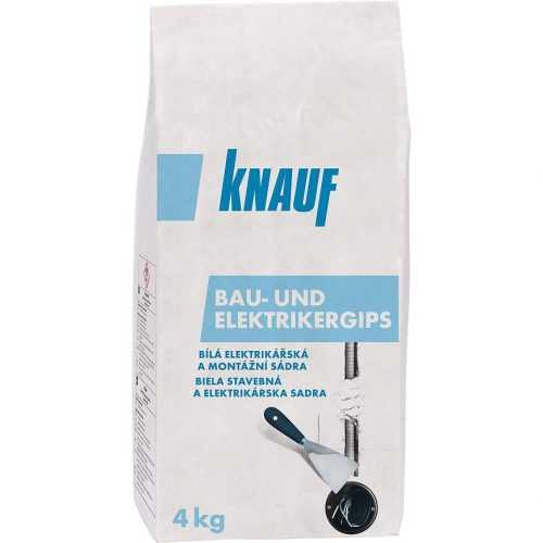Rychletuhnoucí montážní sádra Knauf Bau- und Elektrikergips bílý 4 kg Knauf