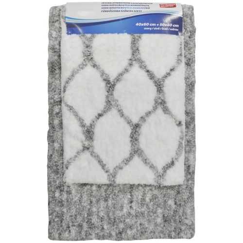 Sada koberečků Grey 50x80+ 40x60cm Baumax