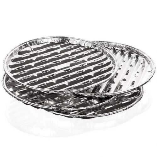 Sada kulatých hliníkových misek