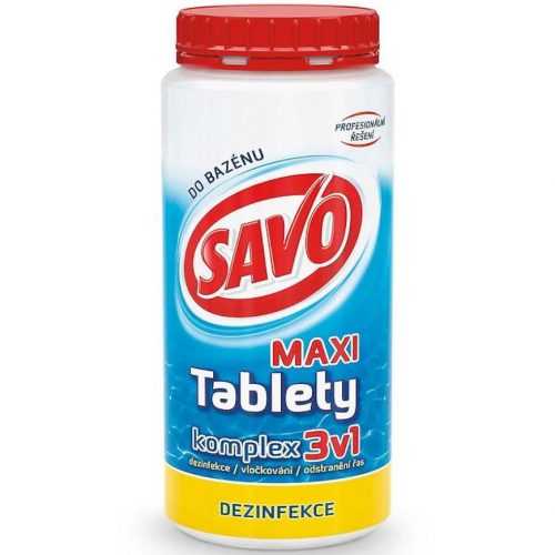Savo do bazénu tablety maxi komplex 3v1 1