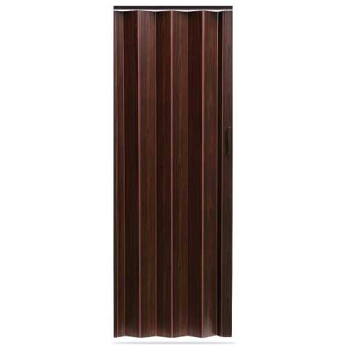 Shrnovací dveře Accordion tmavý ořech 820mm Baumax