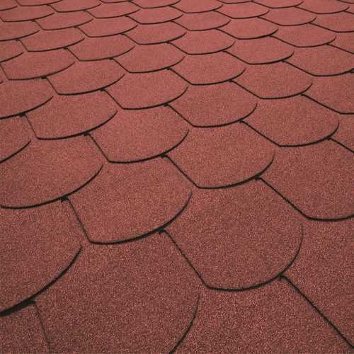 Šíndel Bobrovka červený 3