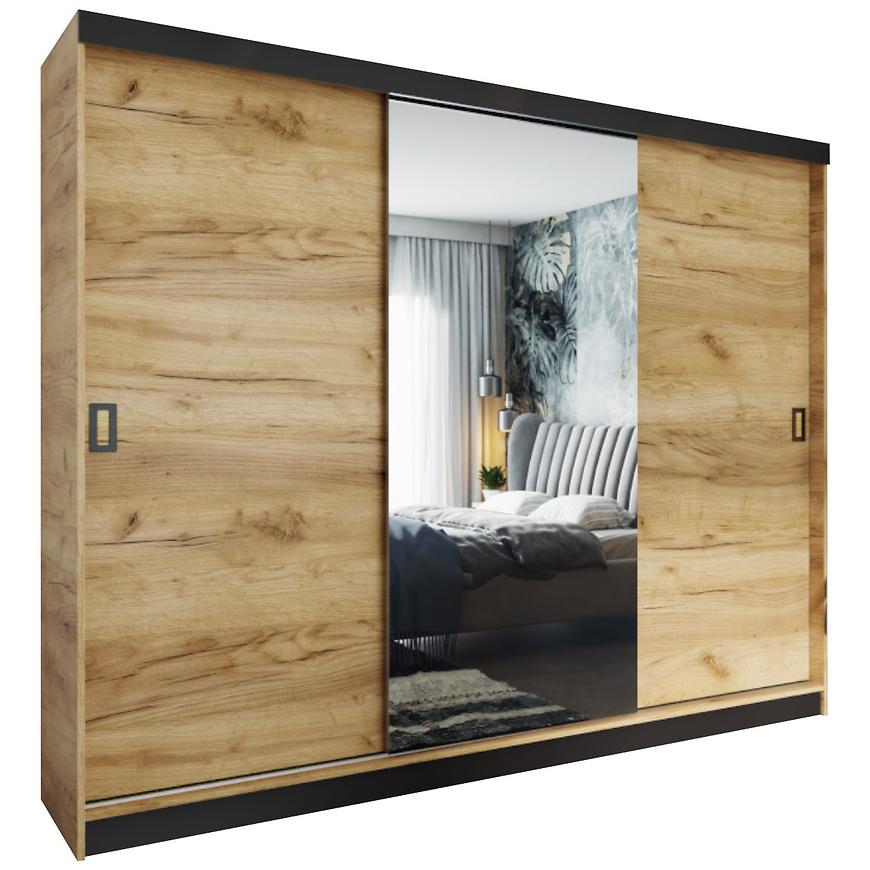 Skříň Retro 1 200 Kraft Zlatý Baumax