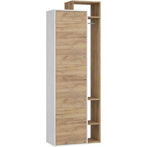 Skříň Rio 72cm Dub Craft Bílý/Zlatý Baumax
