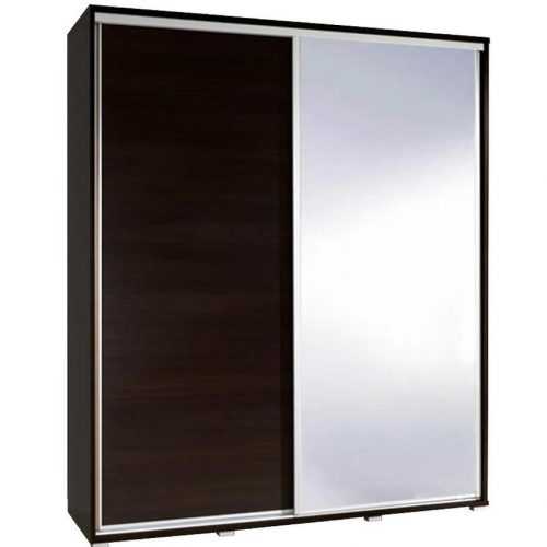 Skříň Se Zrcadlem Penelopa 155 cm Wenge Baumax