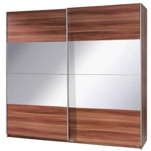 Skříň Se Zrcadlem Twister 2 225 cm Švestka Wallis Baumax