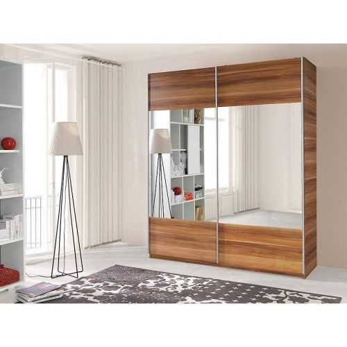Skříň Se Zrcadlem Vario 175 cm Švestka Wallis Baumax