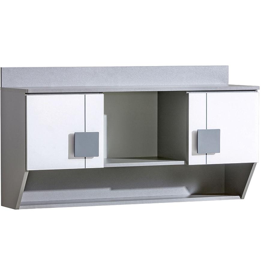 Skříňka Gumi G4 110cm Bílý Bryl/Antracyt Baumax
