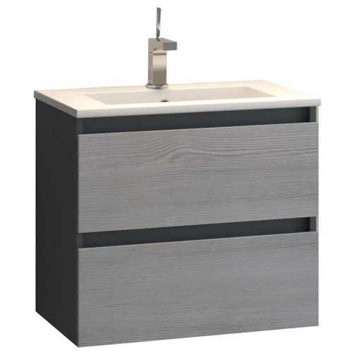 Skříňka s umyvadlem antracit Spirit 521700 60 Fackelmann