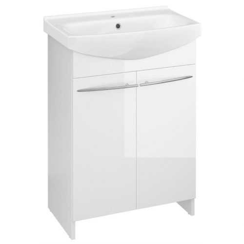 Skříňka s umyvadlem bílá Arsena 60 Baumax