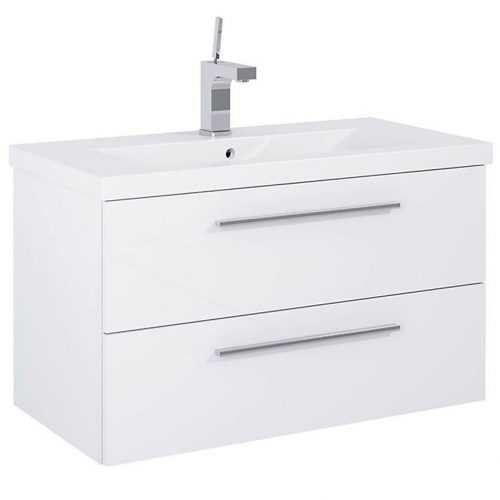 Skříňka s umyvadlem bílá Boa Vista 0D2S 80 Baumax