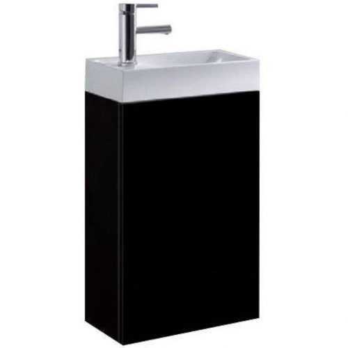 Skříňka s umyvadlem černá Young 1D0S 45 Baumax