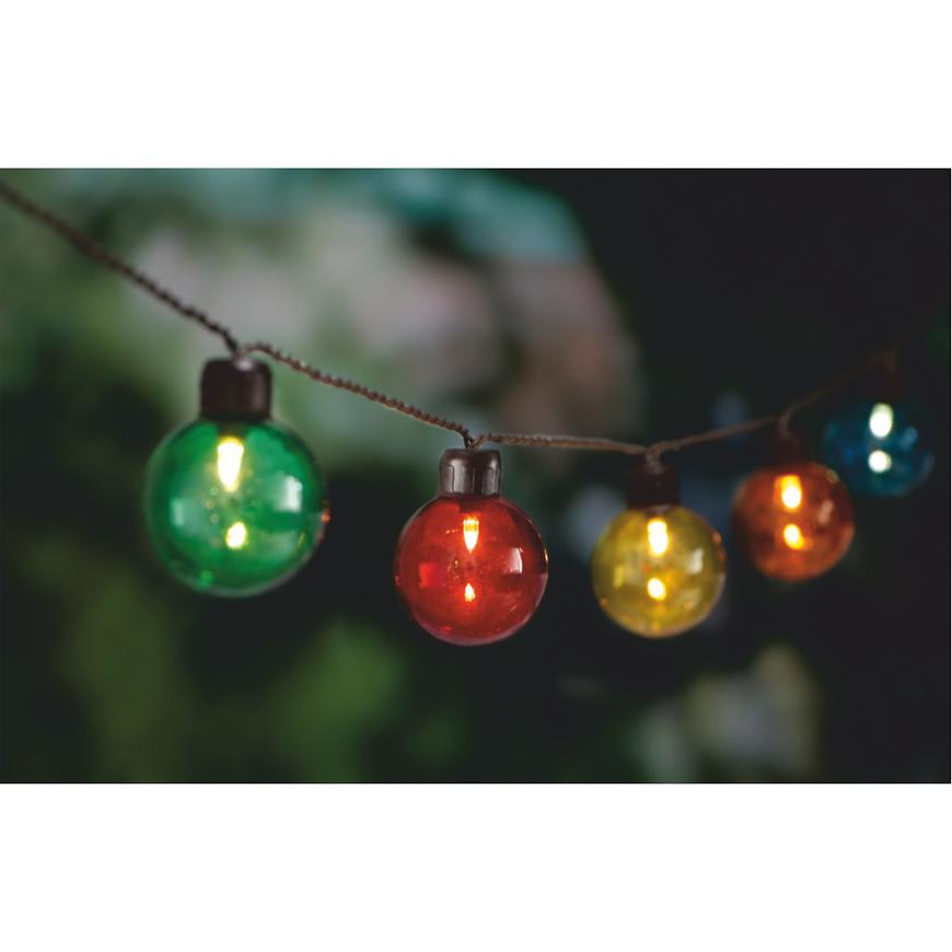 Solární girlanda LED barevná TR 607 Bateriecentrum