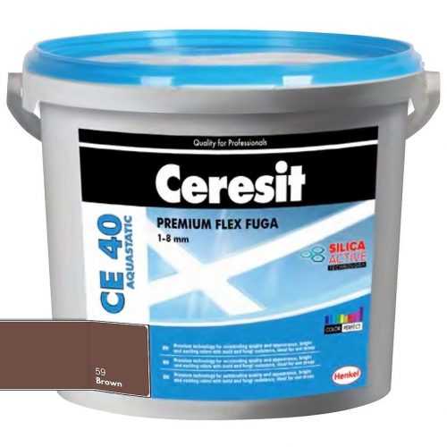 Spárovací hmota Ceresit CE 40 Aquastatic 2 kg brown Ceresit