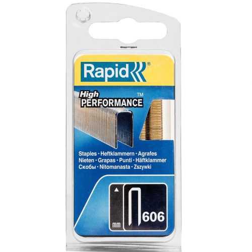 Spony nerez potažené 606/12 mm 1.200 ks Rapid