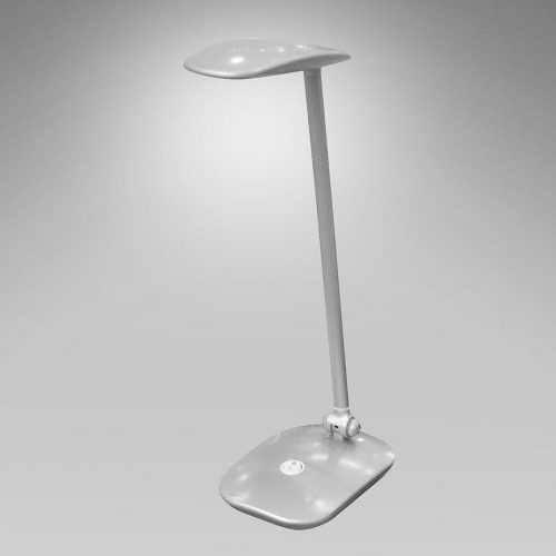 Stolní lampa 1343 LED stříbrná Baumax