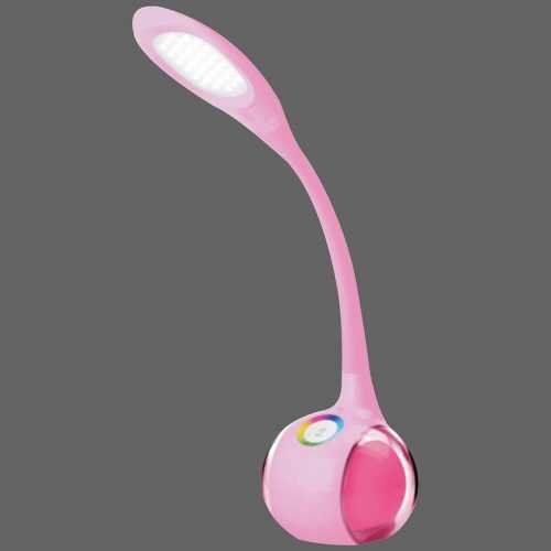 Stolní lampa LED H1869 5W RUZOVY LB1 Baumax