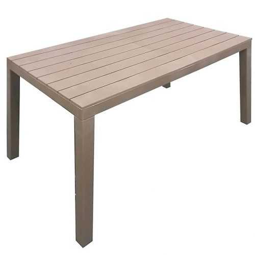 Stůl Sumatra 138x78x72 taupe Baumax
