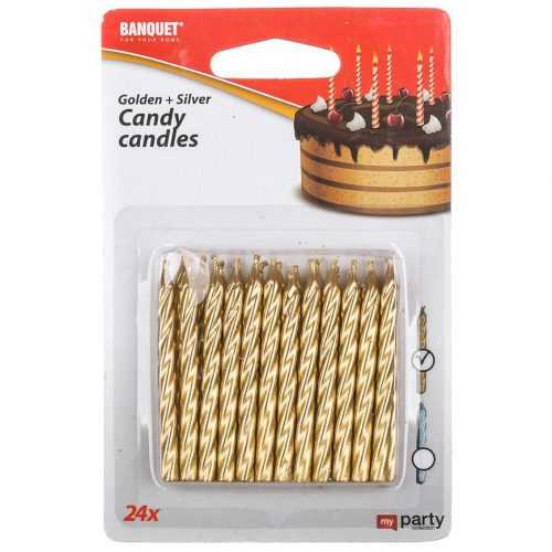 Svíčky narozeninové My Party 24ks 44301925 Baumax