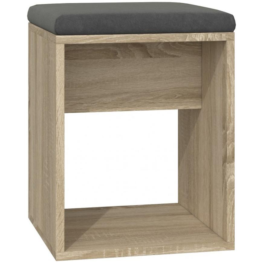 Taburet Luna Dub Sonoma Baumax