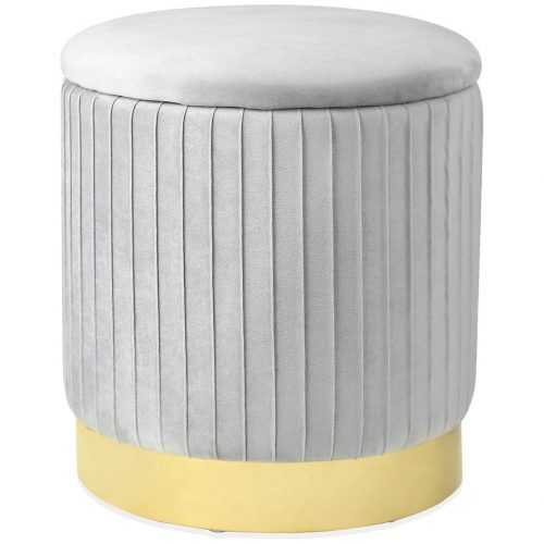 Taburet Muz -208 S Šedá Baumax