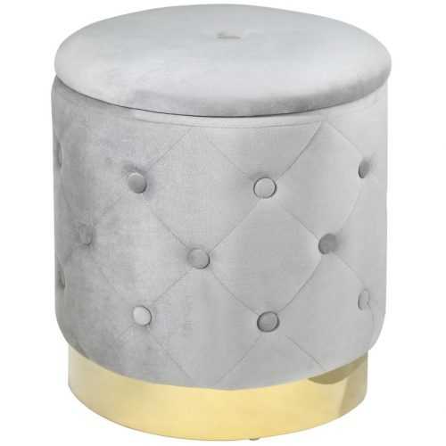 Taburet Muz -209 S Šedá Baumax