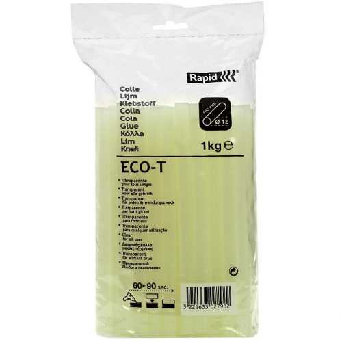 Tavné lepící tyčinky ECO-T 12x190 mm transparent Rapid