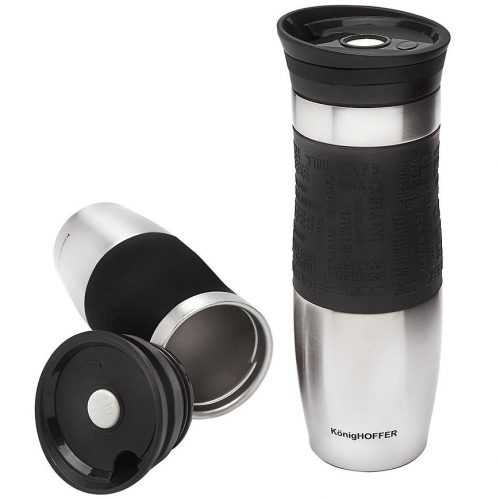 Termohrnek Loara 500ml černý Könighof Baumax