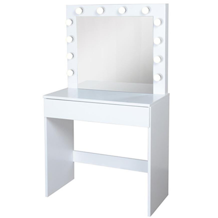 Toaletní Stůl Malmo + Led Bílý Baumax