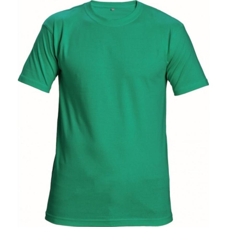 Tričko Teesta zelená 3XL Cerva