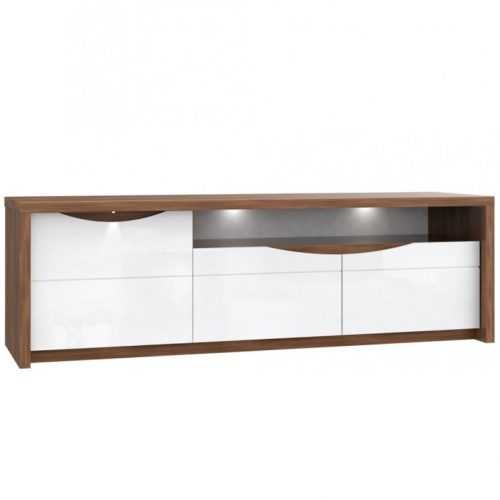 Tv Stolek Saint Tropez 187cm Dub Sangallo/Bílý Baumax