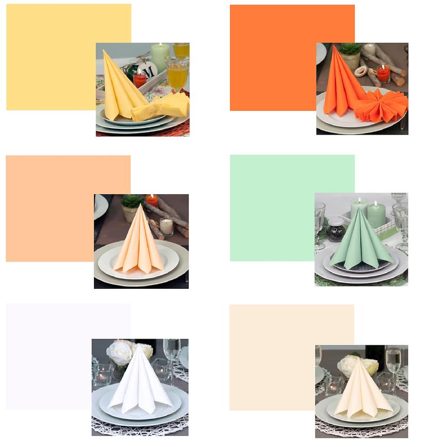 Ubrousky 3-vrstvé (20ks) 33x33cm mix Baumax