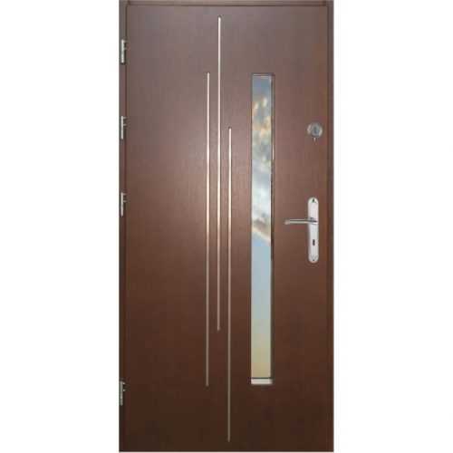 Vchodové dveře WZ 62 90L antracit otevírání ven Baumax