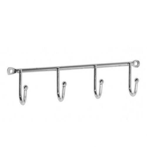 Věšák šroubovací chrom W4 Baumax