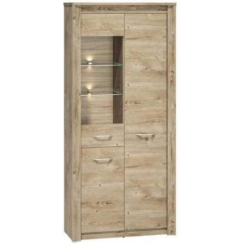 Vitrína Luis 04 92cm Dub Ribbeck Baumax