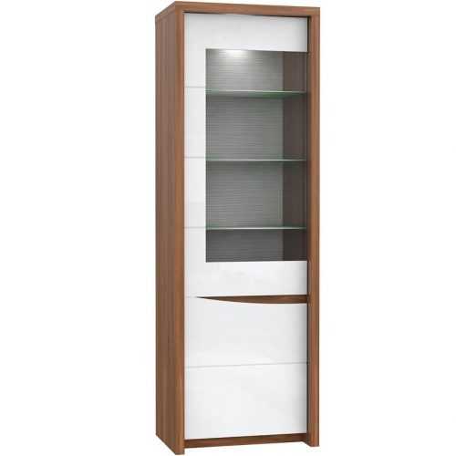 Vitrína Saint Tropez 63cm Dub Sangallo/Bílý Baumax