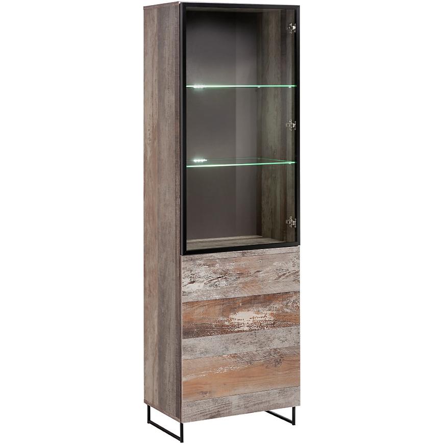 Vitrína Vysoká Plank Canion Manor Wood Cw Pn Wsw Baumax