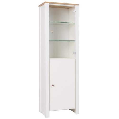 Vitrine Berg 65cm Crem/Dub Zlatý P Baumax
