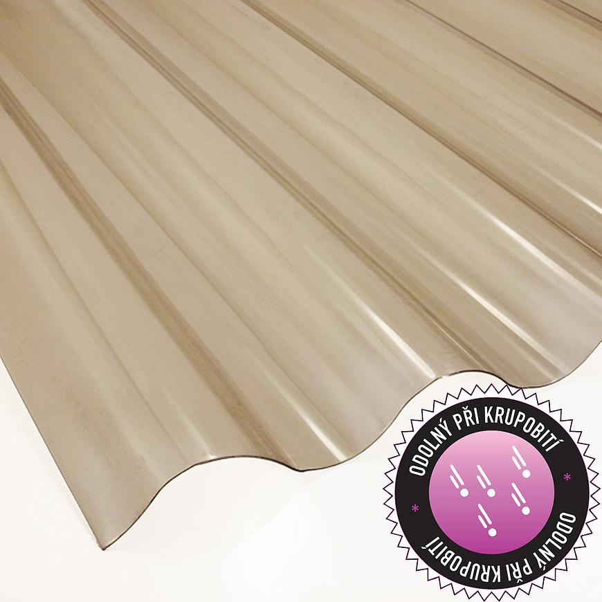 Vlnitá polykarbonátová deska 2500 x 840 x 0