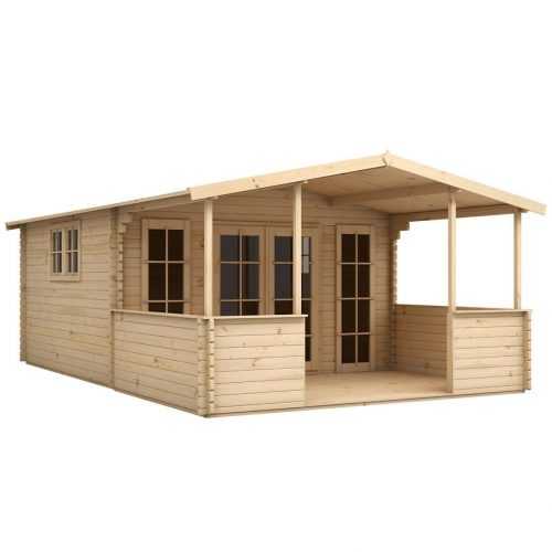 Zahradní domek Rannik + terasa 400x600 cm