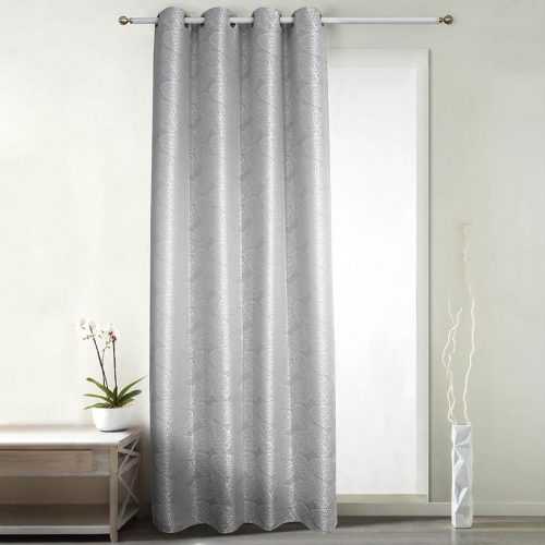 Závěs S Kroužky Aula 140x250 18072 Šedý Baumax