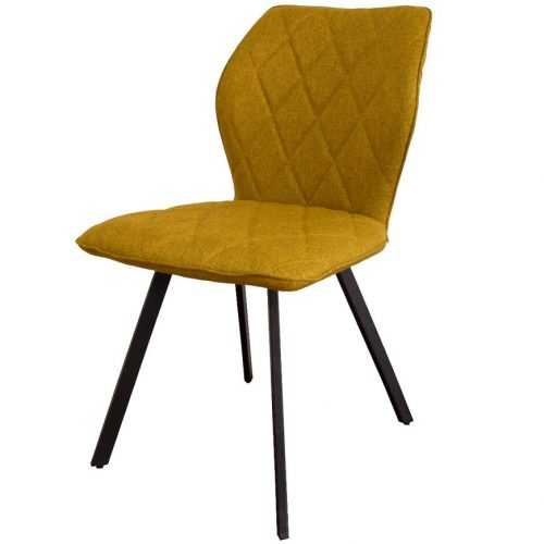 Židle Boston Žlutá Baumax