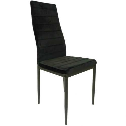 Židle Fado Textilie Černá Baumax