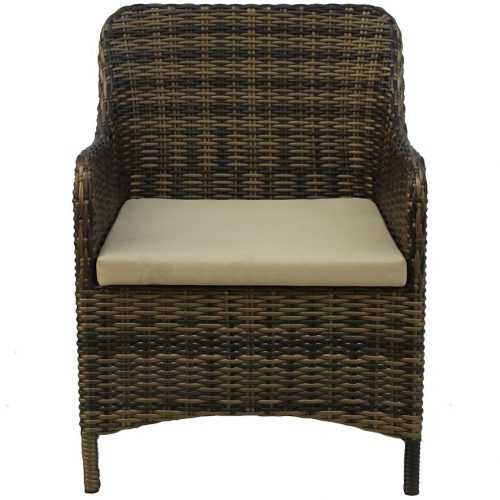 Židle ratan Olaf hnědý Baumax