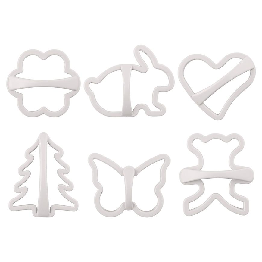 Cukrářská vykrajovátka pastel 6 ks sv. šedá 4W5318 Baumax